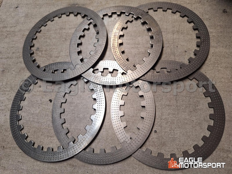 Koppelings platen metaal 6 stuks JLA/Jinling/SPY 250cc